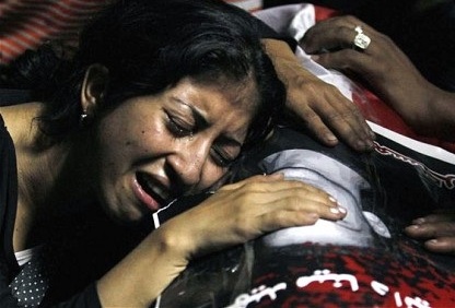 Egyptian Christian Grieving